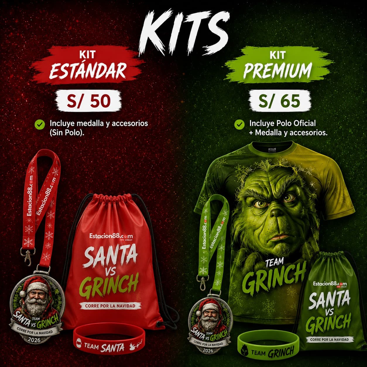 Santa vs Grinch Run