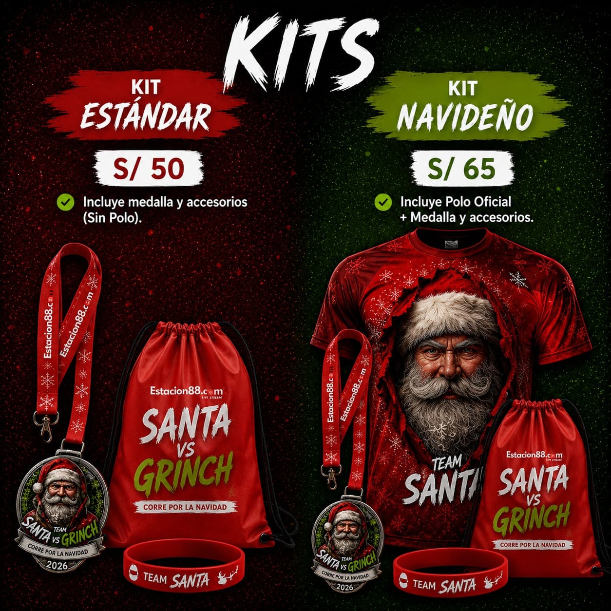 Santa vs Grinch Run