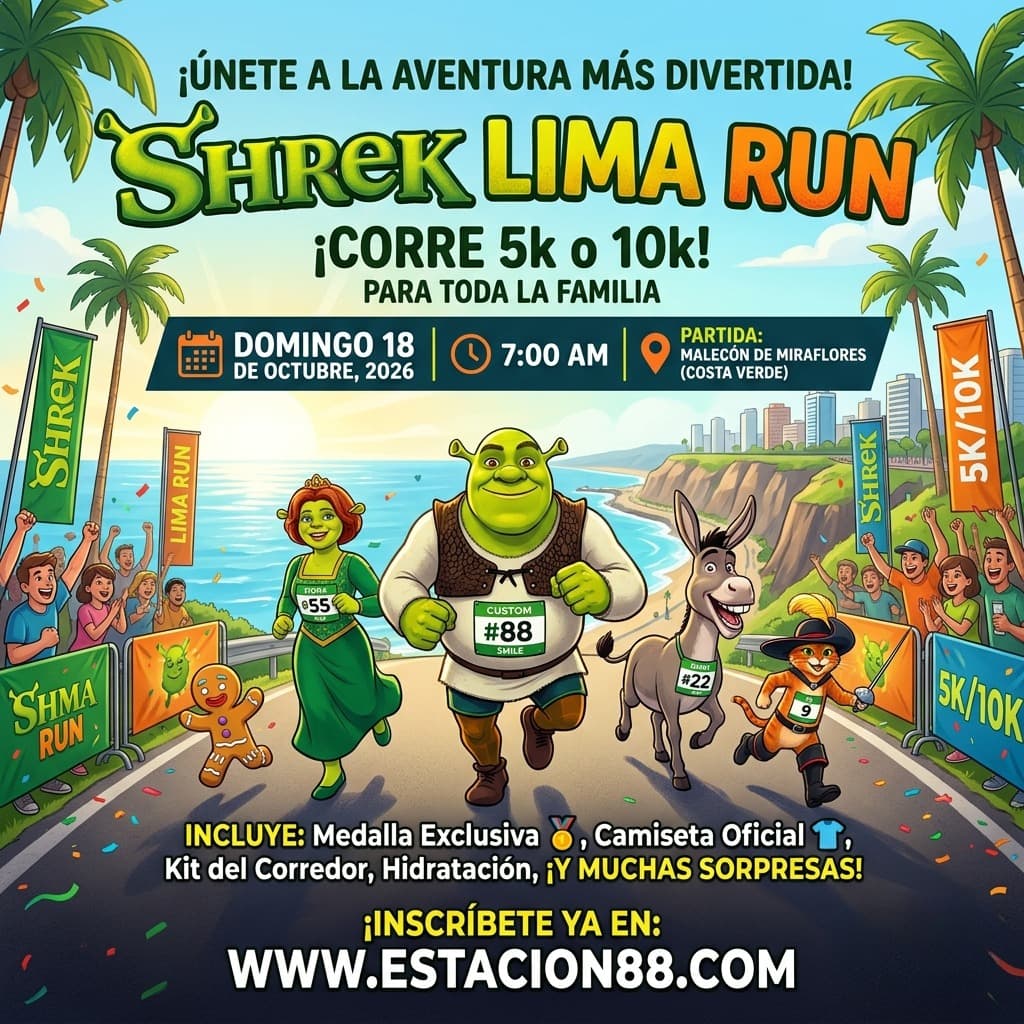 Shrek Lima Run 5K y 10K