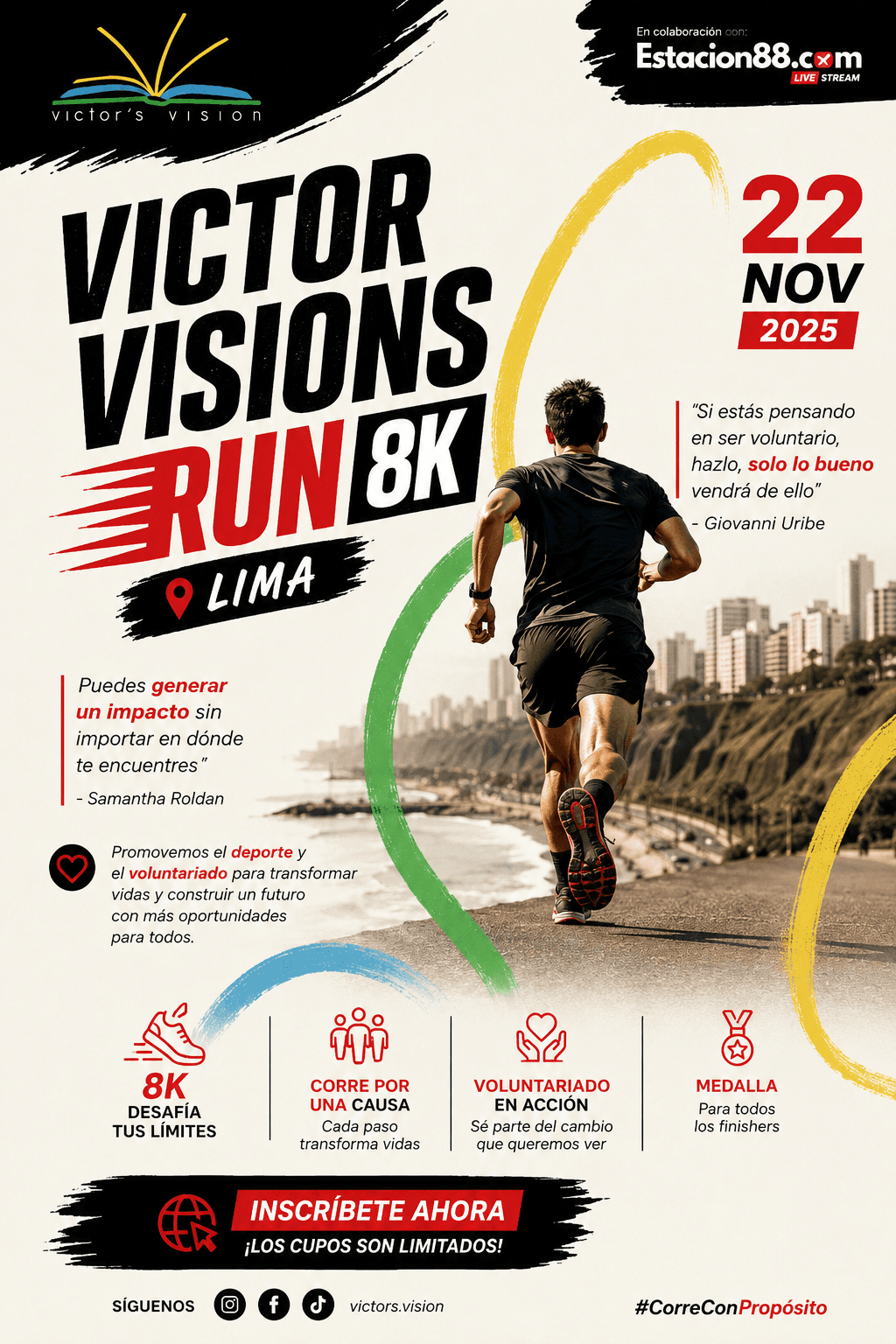 VICTOR VISION RUN 8K