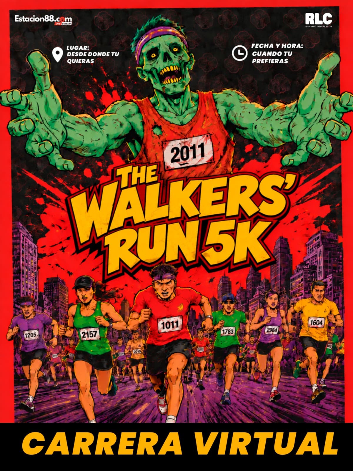 THE WALKERS' RUN: VIRTUAL EDITION